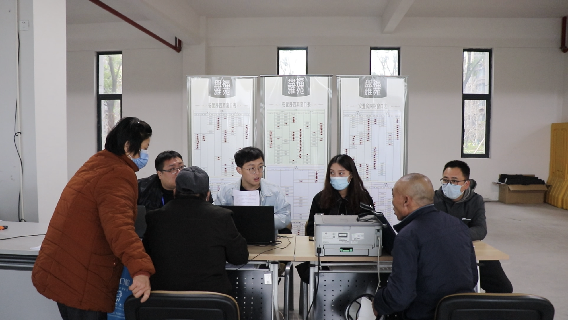 选房举行时！盘福雅苑1290套住房迎来新主人