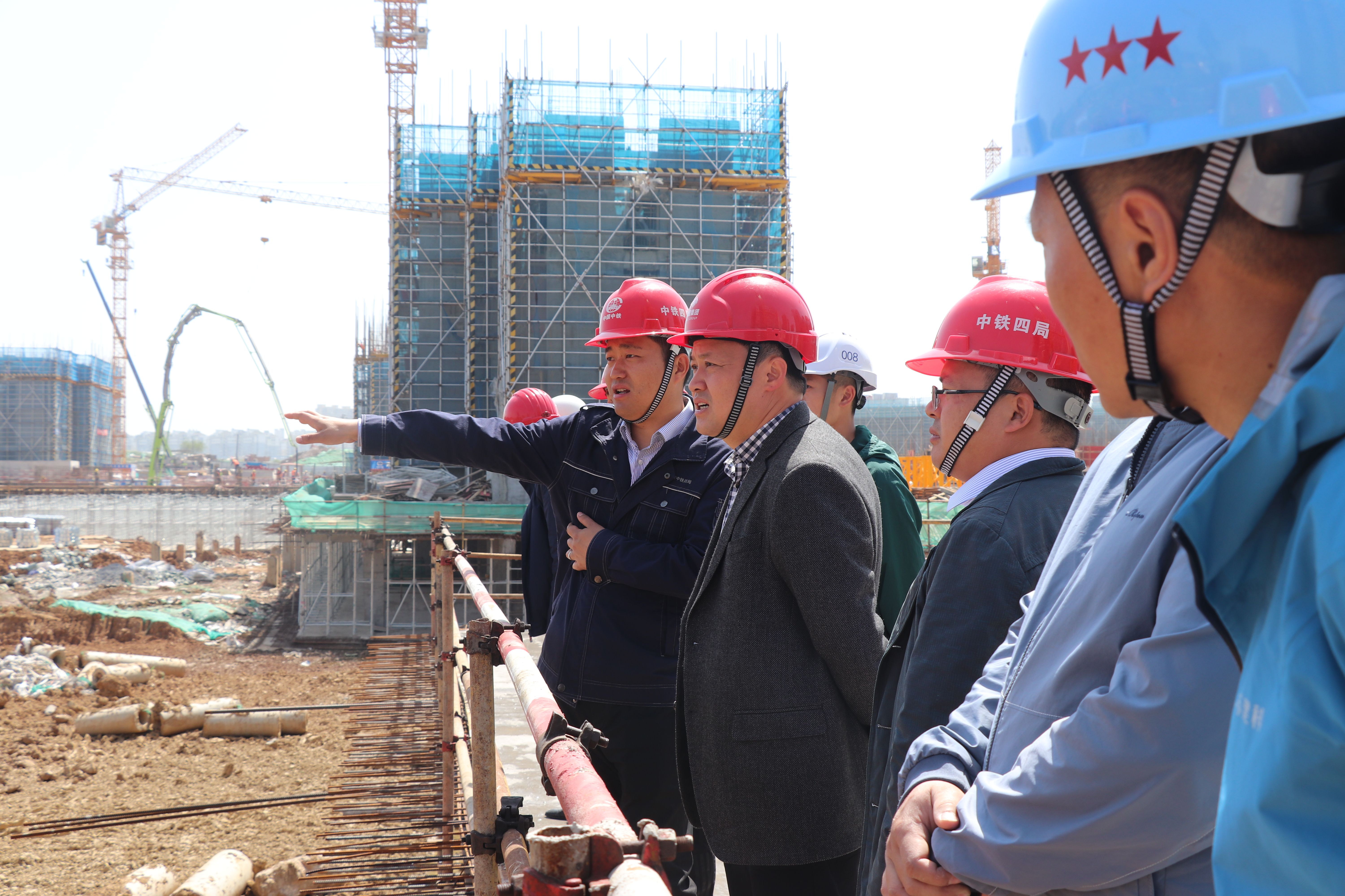 确保修建工地清静生产平稳  yl6809永利集团开展节前清静生产大检查