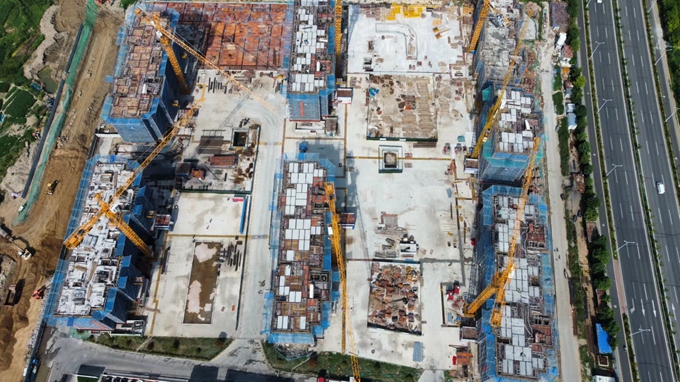 雄州经济适用房（拆迁安顿房）项目施工顺遂举行中